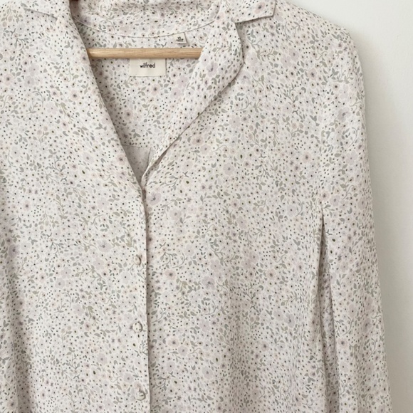 Aritzia Wilfred floral blouse - Picture 3 of 6